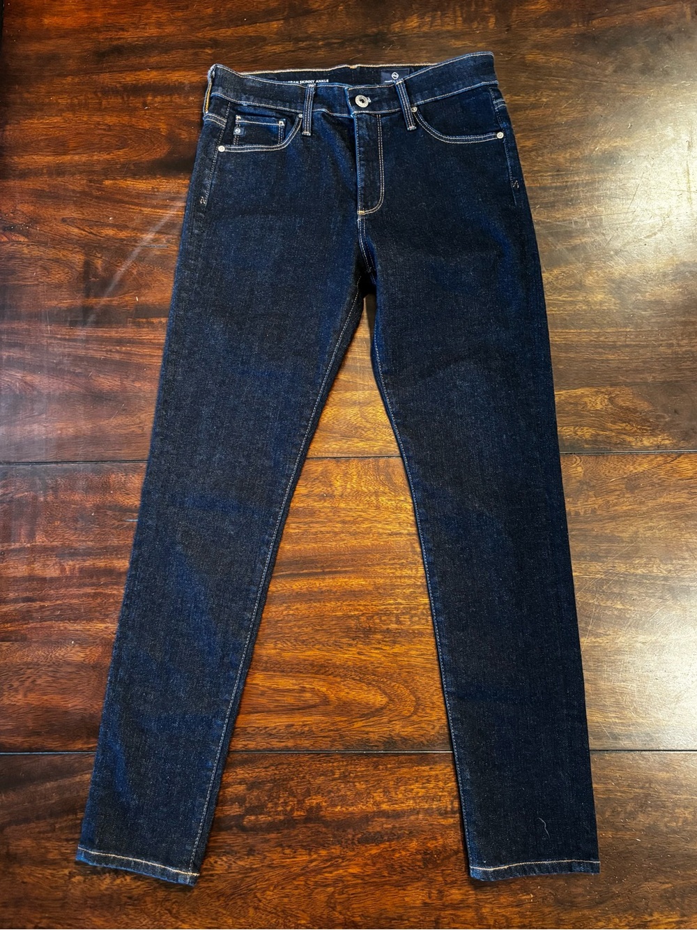 Ag Adriano Goldschmied Women's Dark Blue Skinny Jeans